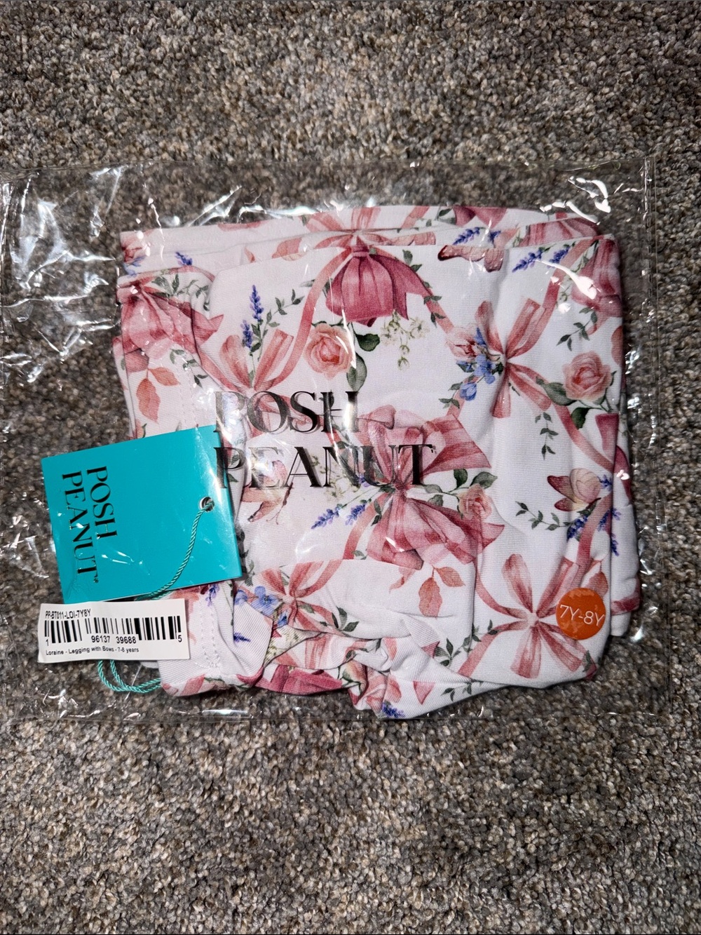 Posh Peanut Loraine Legging with Bows